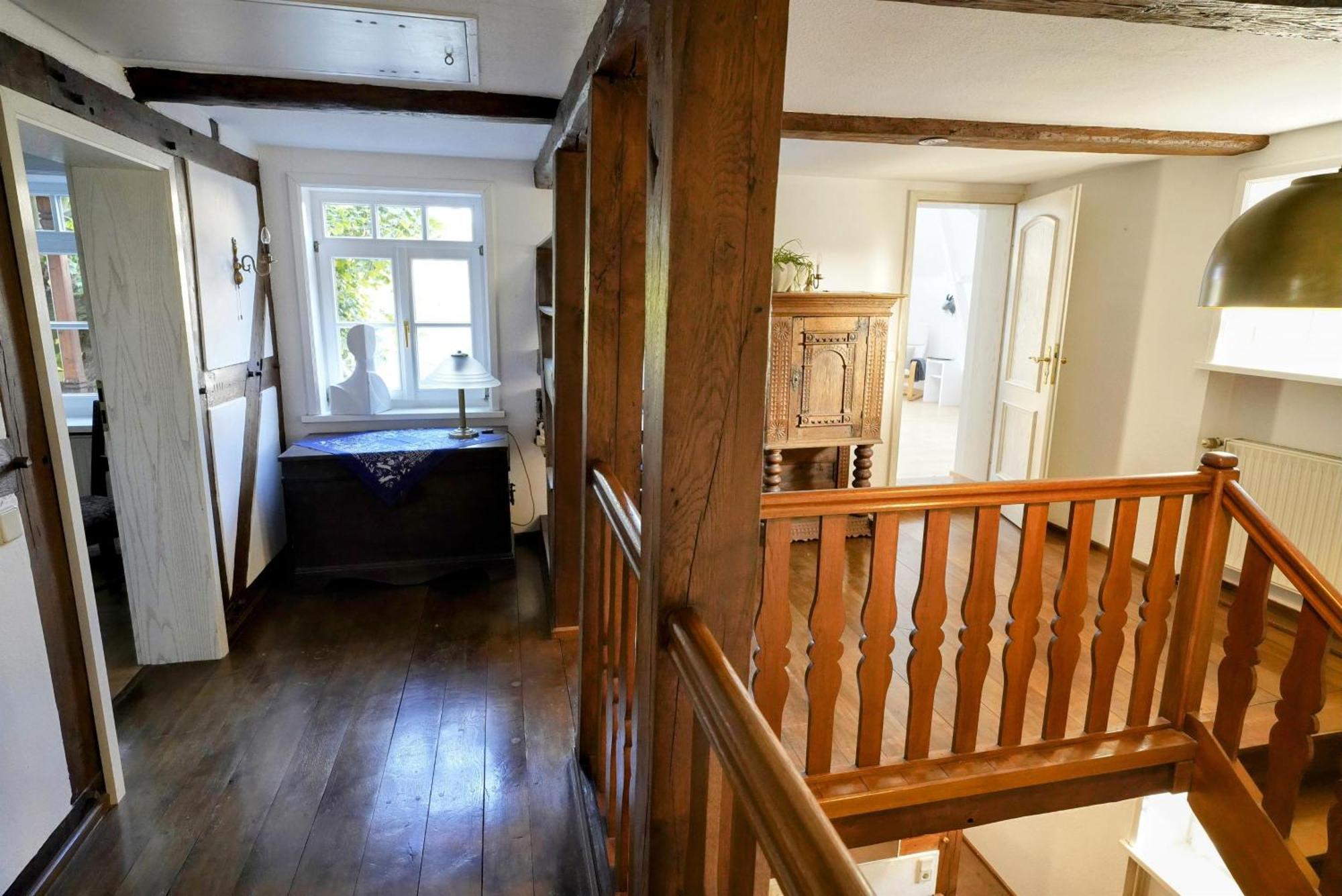 Ferienhaus Altes Wirtshaus Lügde Dış mekan fotoğraf